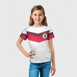 Футболка детская Сборная Германии по футболу, цвет: 3D-принт — фото 2