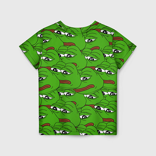 Детская футболка Sad frogs / 3D-принт – фото 2