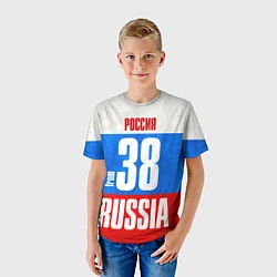 Футболка детская Russia: from 38, цвет: 3D-принт — фото 2