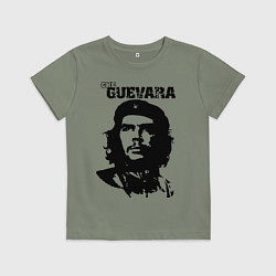 Футболка хлопковая детская Che Guevara, цвет: авокадо
