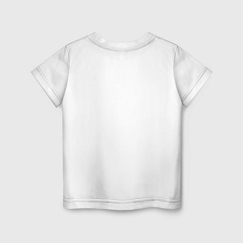 Детская футболка Расписная голова тигрицы / Белый – фото 2