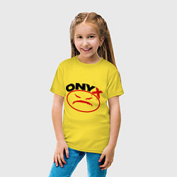 Футболка хлопковая детская Onyx, цвет: желтый — фото 2