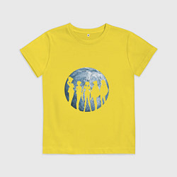 Футболка хлопковая детская Войны в матросках, цвет: желтый