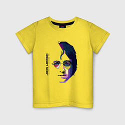 Детская футболка John Lennon: Techno