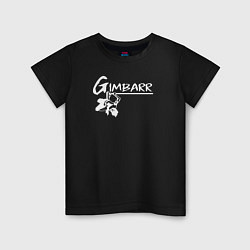 Футболка хлопковая детская Gimbarr: колумбийский стиль, цвет: черный