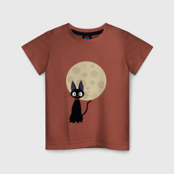 Детская футболка Лунный кот