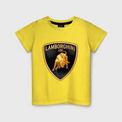 Детская футболка Lamborghini logo