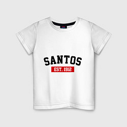 Детская футболка FC Santos Est. 1912