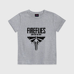 Футболка хлопковая детская Fireflies: Look for the Light, цвет: меланж