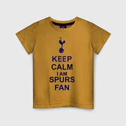 Детская футболка Keep Calm & Spurs fan