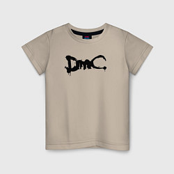 Футболка хлопковая детская DMC, цвет: миндальный