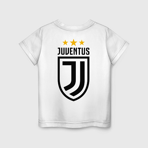 Детская футболка Juventus: Black & White / Белый – фото 2