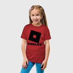 Футболка хлопковая детская ROBLOX, цвет: красный — фото 2
