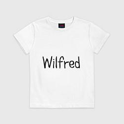 Футболка хлопковая детская Wilfred, цвет: белый