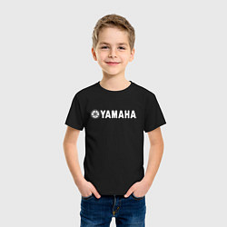 Футболка хлопковая детская YAMAHA, цвет: черный — фото 2