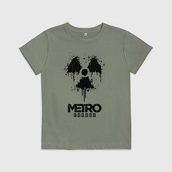 Футболка хлопковая детская METRO EXODUS, цвет: авокадо