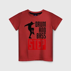Детская футболка Drum and Bass Step