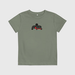 Футболка хлопковая детская WorkOut: GTA V Style, цвет: авокадо