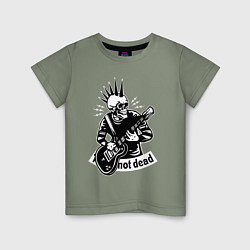 Детская футболка Punks not dead - motto