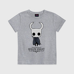 Футболка хлопковая детская Hollow Knight, цвет: меланж