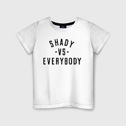 Детская футболка Shady vs everybody