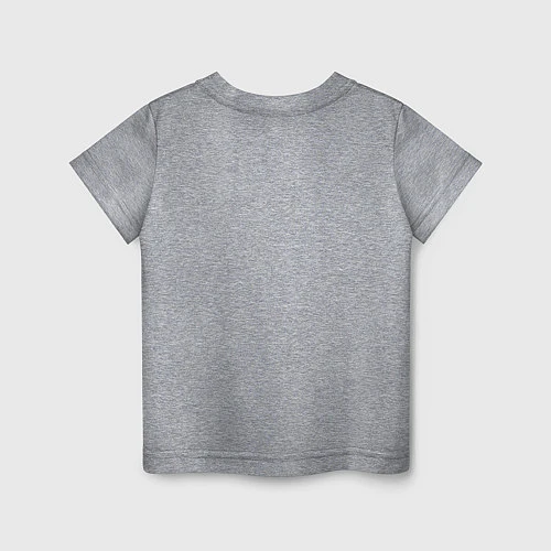 Детская футболка Морда питбуля / Меланж – фото 2