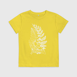 Футболка хлопковая детская ОДНИ ИЗ НАС 2, цвет: желтый
