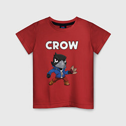 Детская футболка BRAWL STARS CROW