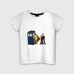 Детская футболка Доктор Кто - The X-Files