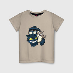 Детская футболка Tardis Totoro