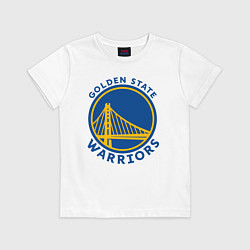 Футболка хлопковая детская GOLDEN STATE WARRIORS 2020, цвет: белый