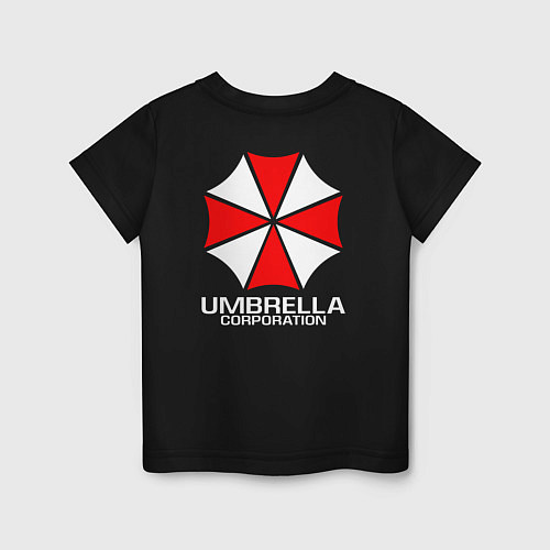 Детская футболка UMBRELLA CORP / Черный – фото 2