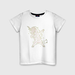 Детская футболка Dabbing Unicorn