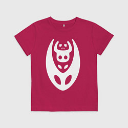 Футболка хлопковая детская Hollow Knight, цвет: маджента