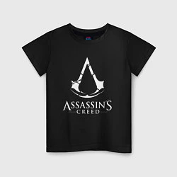Футболка хлопковая детская Assassin’s Creed, цвет: черный