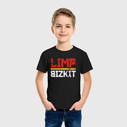 Футболка хлопковая детская LIMP BIZKIT, цвет: черный — фото 2