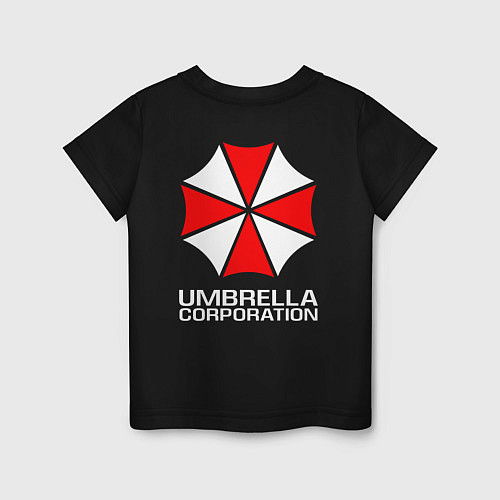 Детская футболка UMBRELLA CORP / Черный – фото 2