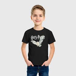 Футболка хлопковая детская Гарри Поттер: Букля, цвет: черный — фото 2