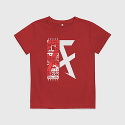 Футболка хлопковая детская Canelo Alvarez, цвет: красный