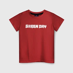 Футболка хлопковая детская GreenDay, цвет: красный