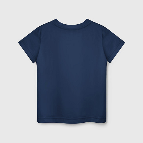 Детская футболка PORTAL / Тёмно-синий – фото 2