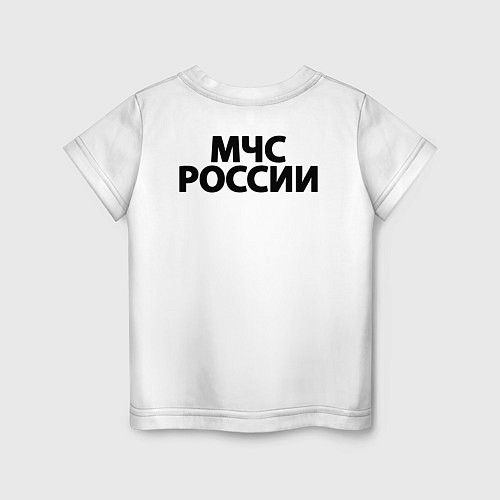 Детская футболка МЧС России двусторонняя / Белый – фото 2