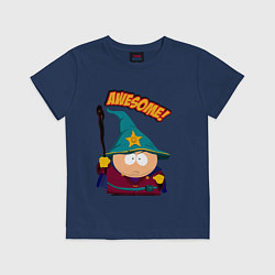 Футболка хлопковая детская CARTMAN, цвет: тёмно-синий