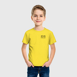 Футболка хлопковая детская Жёлтая футболка, цвет: желтый — фото 2