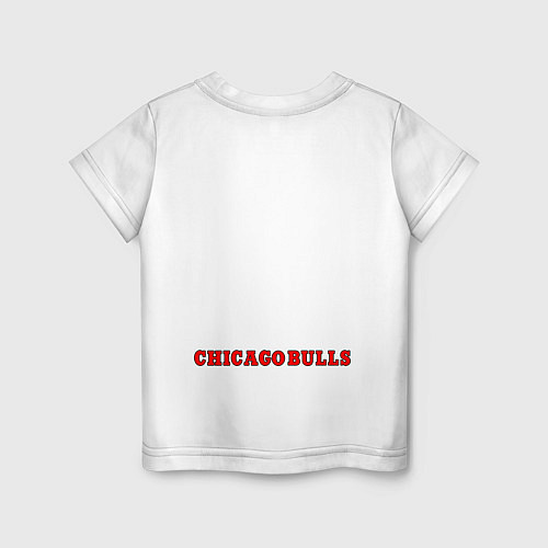Детская футболка CHICAGO BULLS / Белый – фото 2