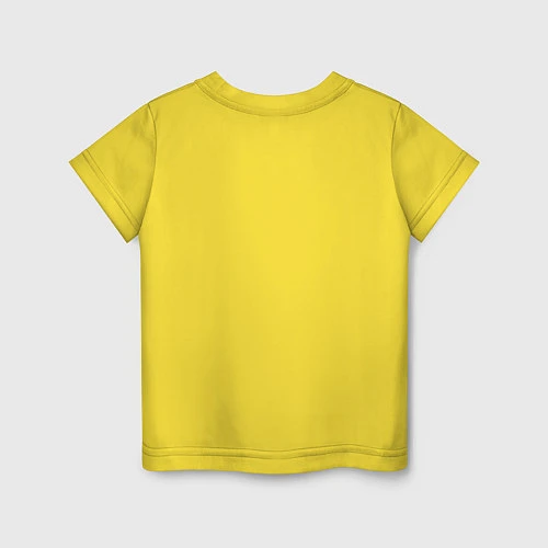 Детская футболка Zombie eat flesh / Желтый – фото 2