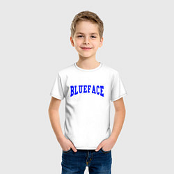 Футболка хлопковая детская BLUEFACE, цвет: белый — фото 2