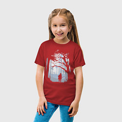 Футболка хлопковая детская The Last Of Us PART 2, цвет: красный — фото 2