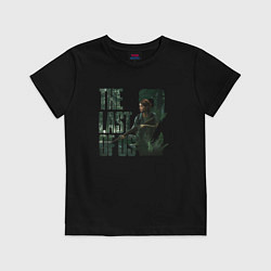 Футболка хлопковая детская The Last Of Us PART 2, цвет: черный
