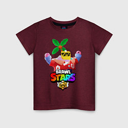 Детская футболка BRAWL STARS SPROUT TROPICAL